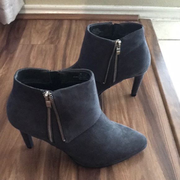 Gray bootie heels - Picture 2 of 2